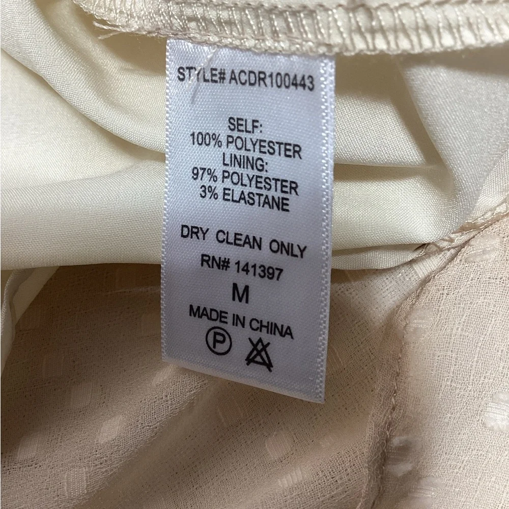 NWT Astr Cream High Low Dress - Picture 11 of 13